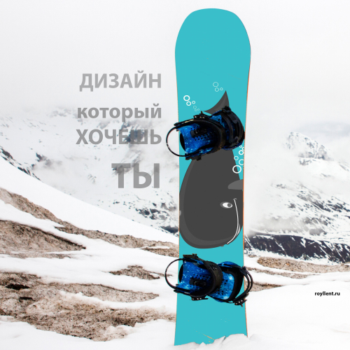2016 Whale Design skin Наклейка на детский сноуборд