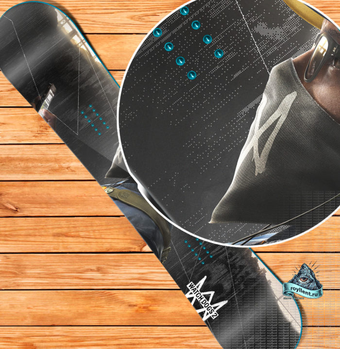 заказать дизайн сноуборда watch-dogs-2-phone-snowboard