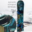 Виниловая наклейка на сноуборд Трон