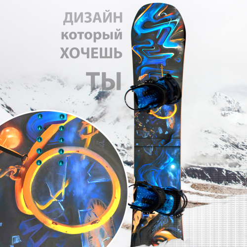 Заказать дизайн наклейки на сноуборд купить с доставкой по России недорого