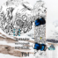 Animorphia-fox виниловая наклейка на сноуборд недорого